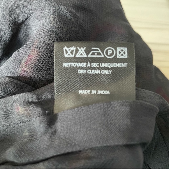 Isabel Marant Etoile sevan Slavic flower gathered floral Skirt 18498 - Picture 12 of 16